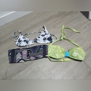 Victoria's Secret PINK and Mizaful Bikini Tops Size Medium And 6